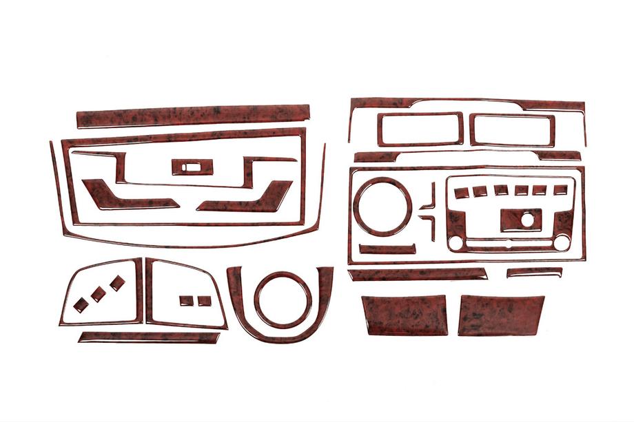 Volkswagen T6 2015-2024 Armaturenbrett Abdeckungen (2015-2019) Image