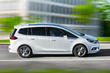 Übersicht der kompakte Minivan Opel Zafira Foto 3