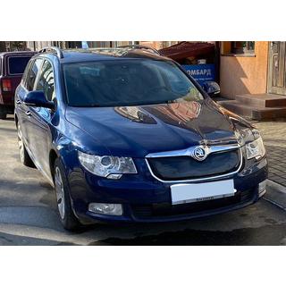 Winterabdeckung für Kühlergrill (Oben, 2008-2013) Skoda Superb 2009-2015 Foto 4