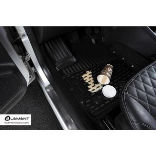 (2015↗︎) 3D Gummimatten Innenraum (4 Stk, Novline) VAN (für den kasachischen Markt) Kia Carnival 2002-2013 Foto 2