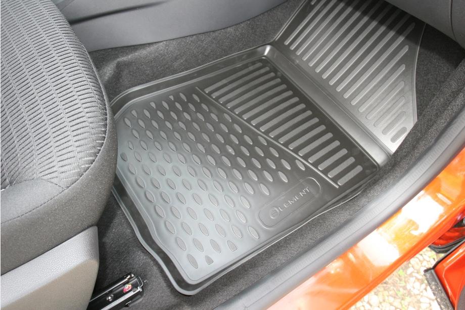Renault Captur 2013-2019 3D Gummimatten für Innenraum (4 Stk, Novline) Foto 3
