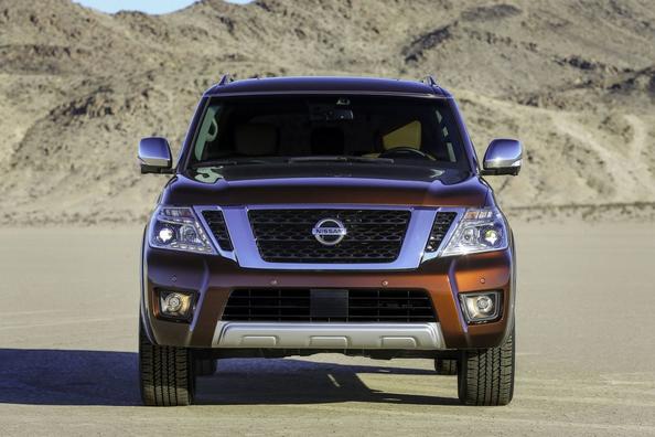 Überblick über den Rahmen eines SUV Nissan Armada der zweiten Generation Foto 4