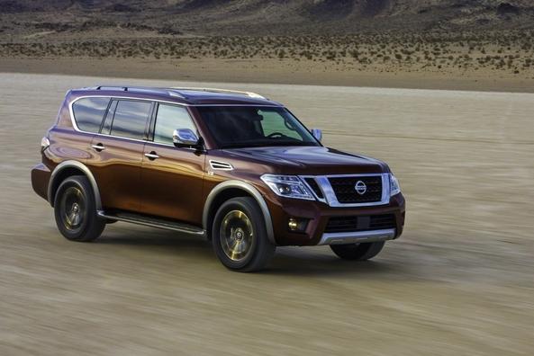 Überblick über den Rahmen eines SUV Nissan Armada der zweiten Generation Foto 10