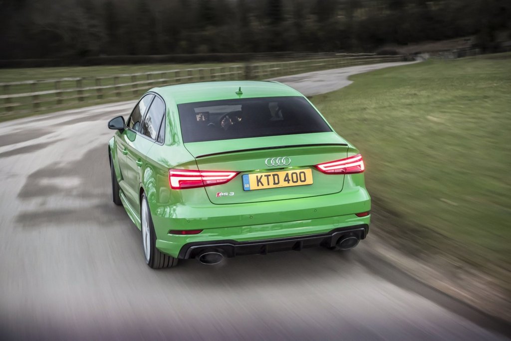 Übersicht der kompakten Sport-Limousine Audi RS3