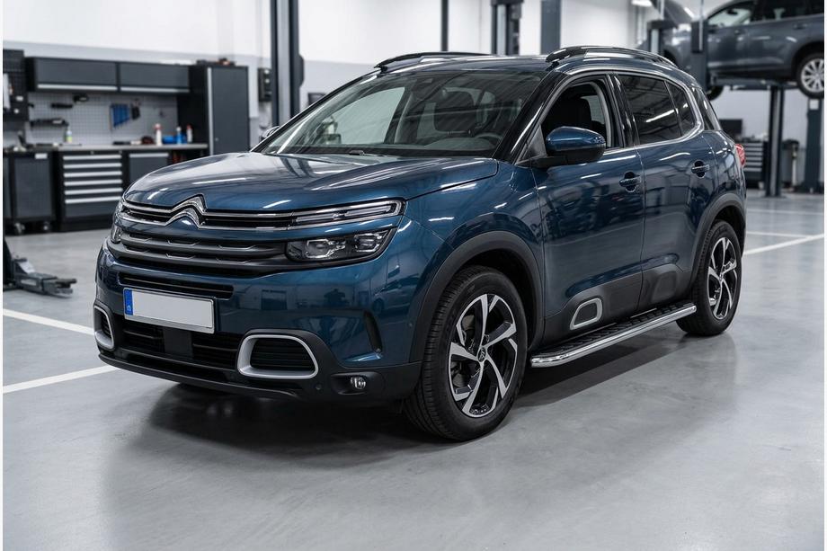 Citroen C5 Aircross 2017-2025 Trittbretter Maydos V1 (2 Stk., Aluminium & Edelstahl) Image