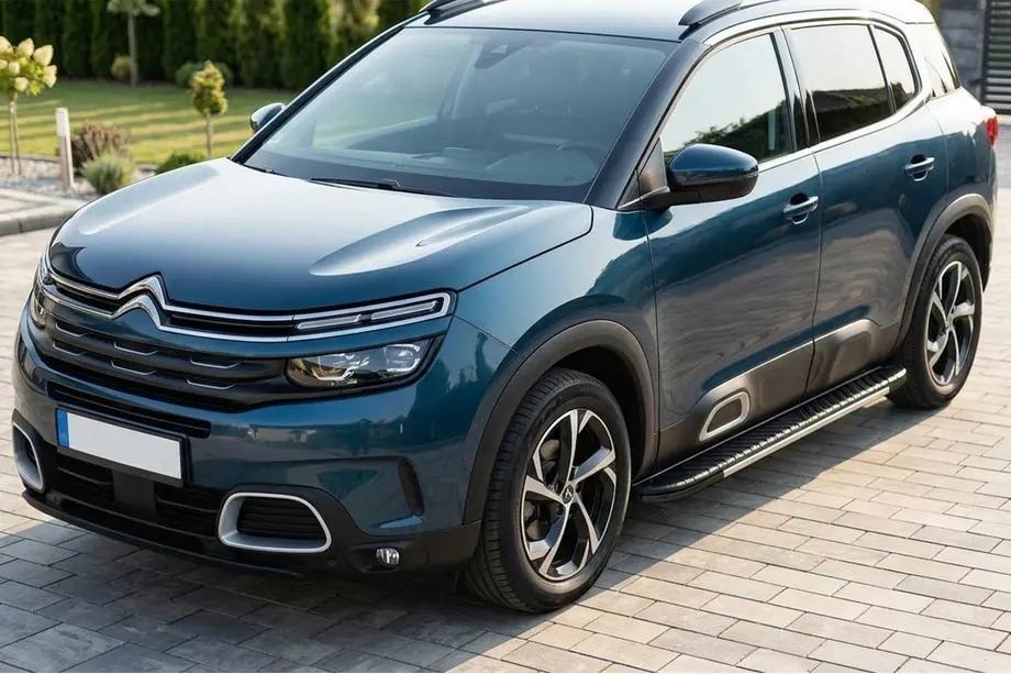 Citroen C5 Aircross 2017-2025 Seitenschweller Bosphore Grey (2 Stk., Aluminium) Foto 1