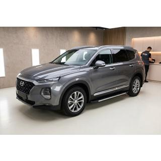 Seitenschweller Fullmond (2 Stk., Aluminium) Hyundai Santa Fe 4 2018-2023 Foto 1