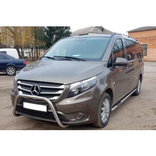 Frontbügel WT006 (Edelstahl) Mercedes Vito/V-class W447 2014- Foto 3