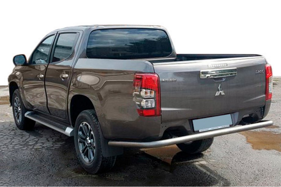 Fiat Fullback 2016- Heckschutz AK005 (Edelstahl) Image