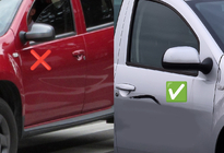 Dacia Duster 2008-2018 Spiegelabdeckungen Variante 1 (2 Stk, Edelstahl) Foto 5