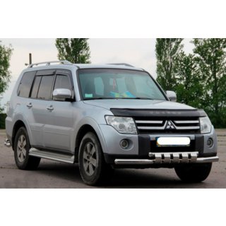 Frontschutzbügel ST015-13 (Edelstahl) Mitsubishi Pajero Wagon IV 2006-2021 Foto 2