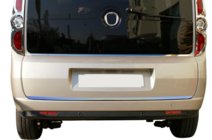 Opel Combo 2012-2018 Kofferraumdeckel Leistenabdeckung Edelstahl Foto 5
