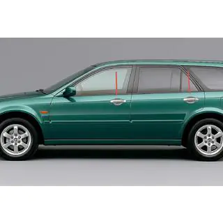 Schalen für Türgriffe (4 Stk, Kunststoff) Honda Accord V 1997-2002 Foto 1