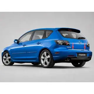 Kofferraumleiste HB Edelstahl Mazda 3 2003-2009 Foto 1