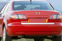 Mazda 6 2003-2008 Kofferraumleiste Edelstahl Foto 1