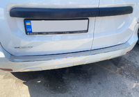 Dacia Dokker 2013-2022 Heckstoßstangenschutz Carmos Edelstahl Foto 1