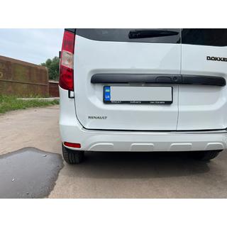 Heckstoßstangenschutz Carmos Edelstahl Dacia Dokker 2013-2022 Foto 3
