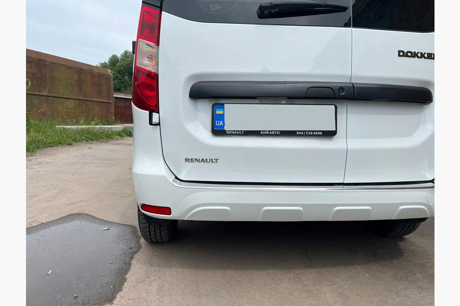 Dacia Dokker 2013-2022 Heckstoßstangenschutz Carmos Edelstahl Foto 3