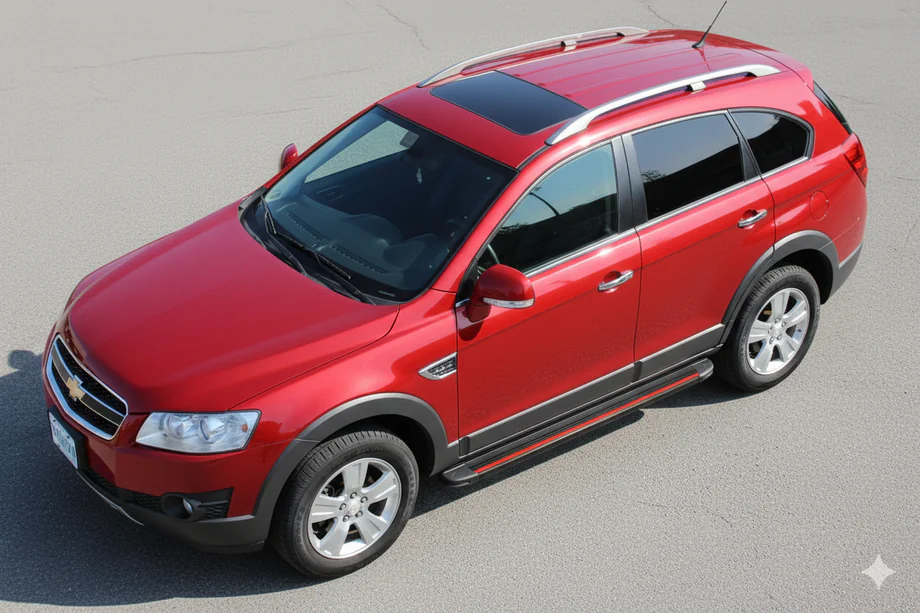 Chevrolet Captiva 2006-2019 Seitenschweller Maya Red (2 Stk., Aluminium) Foto 1