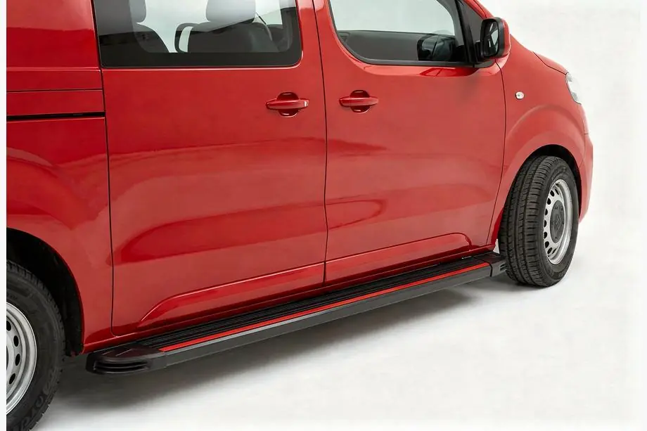 Citroen Jumpy/Dispatch 2017- Seitenschweller Maya Red (2 Stk., Aluminium) Image
