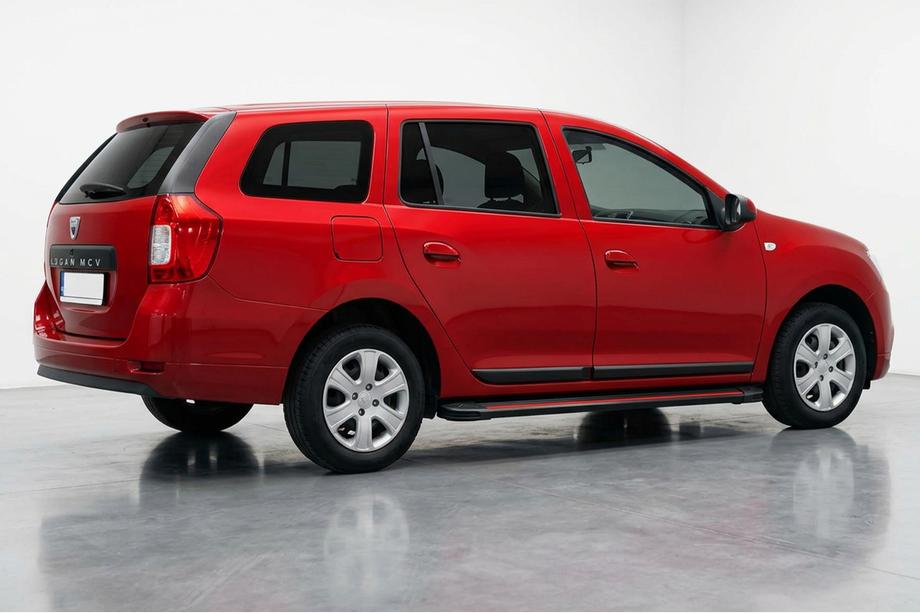 Dacia Logan MCV 2013-2020 Seitenschweller Maya Red (2 Stk., Aluminium) Foto 1