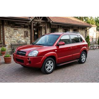 Seitenschweller Maya Red (2 Stk., Aluminium) Hyundai Tucson JM 2004- Foto 1