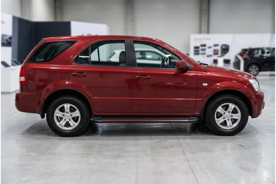 Kia Sorento I BL 2002-2009 Seitenschweller Maya Red (2 Stk., Aluminium) Foto 1