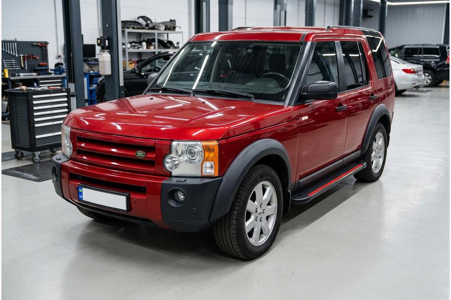 Land Rover Discovery III 2004–2009 Seitenschweller Maya Red (2 Stk., Aluminium) Foto 1