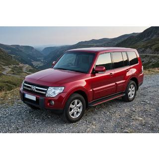 Seitenschweller Maya Red (2 Stk., Aluminium) Mitsubishi Pajero Wagon IV 2006-2021 Foto 1