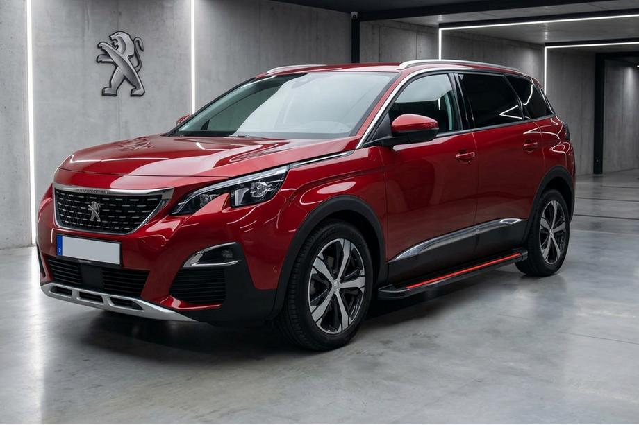 Peugeot 5008 2016-2023 Seitenschweller Maya Red (2 Stk., Aluminium) Foto 1
