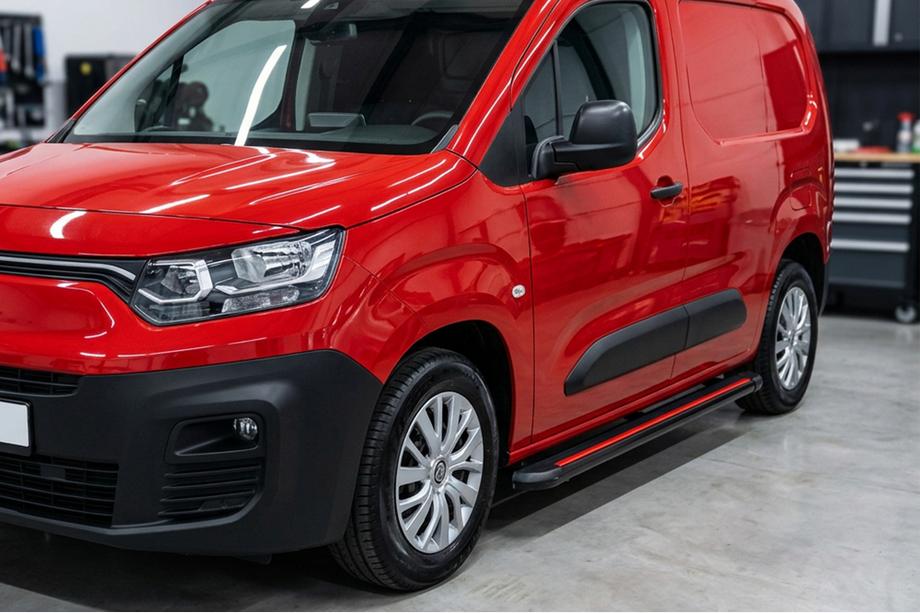 Peugeot Partner/Rifter 2019- Seitenschweller Maya Red (2 Stk., Aluminium) Foto 1