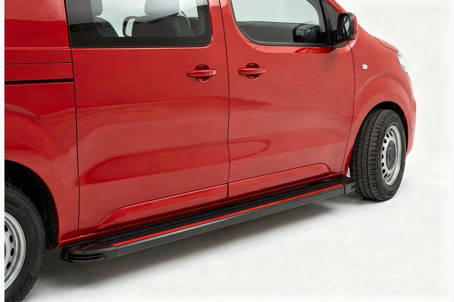 Peugeot Traveller 2017- Seitenschweller Maya Red (2 Stk., Aluminium) Foto 1