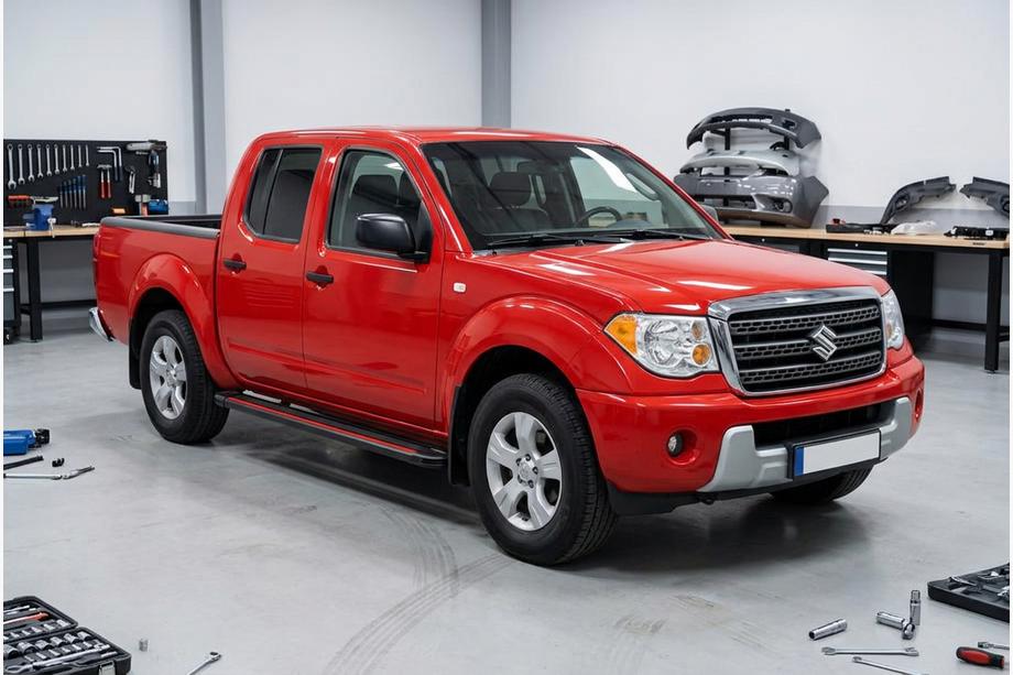 Suzuki Equator 2009- Seitenschweller Maya Red (2 Stk., Aluminium) Image