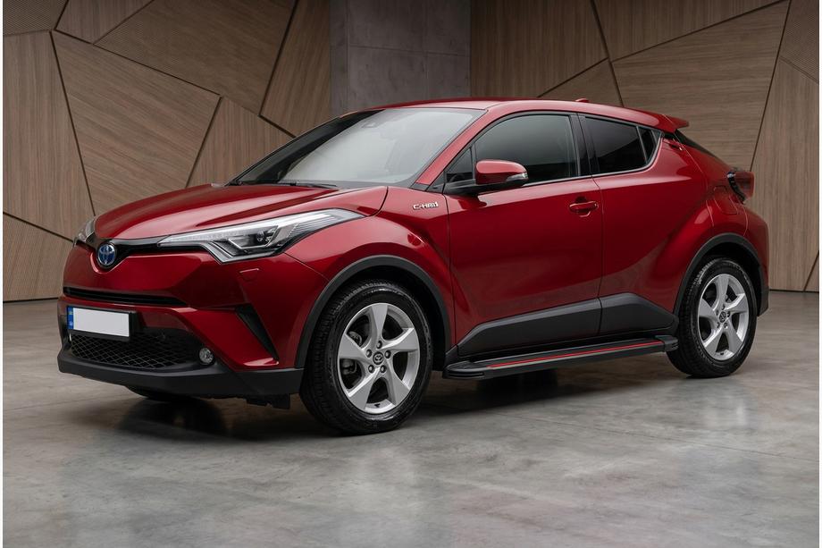 Toyota C-HR 2016-2023 Seitenschweller Maya Red (2 Stk., Aluminium) Image