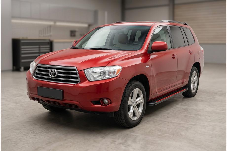 Toyota Highlander 2008-2013 Seitenschweller Maya Red (2 Stk., Aluminium) Foto 1