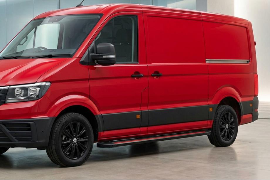 Volkswagen Crafter 2016- Seitenschweller Maya Red (2 Stk., Aluminium) Lang/ExtraLang Foto 1