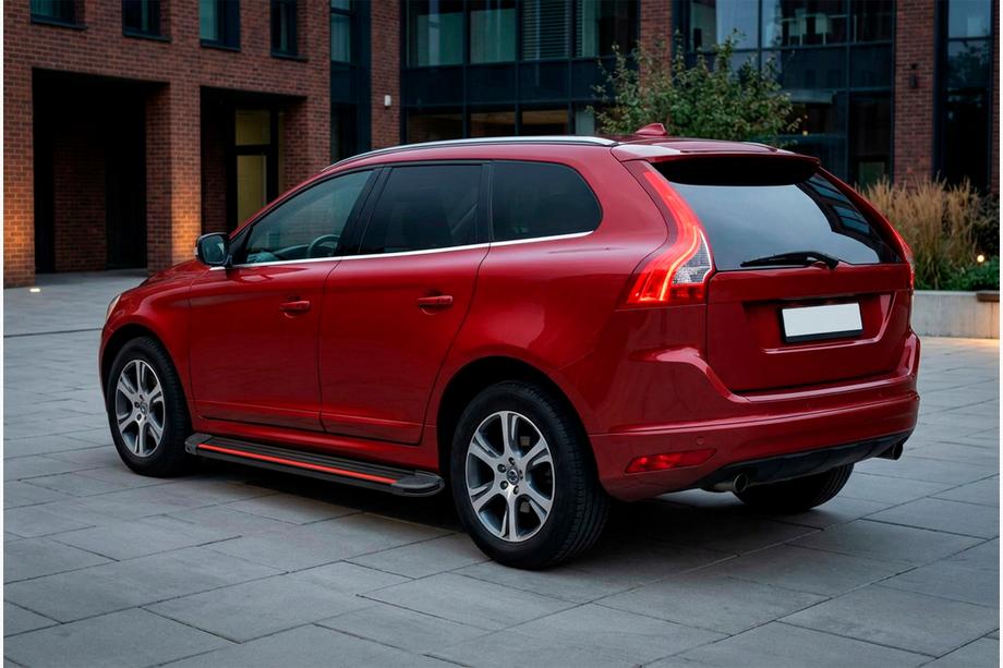 Volvo XC60 2009-2017 Seitenschweller Maya Red (2 Stk., Aluminium) Foto 1