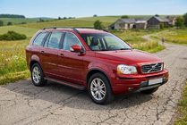 Volvo XC90 2002-2014 Seitenschweller Maya Red (2 Stk., Aluminium) Foto 1