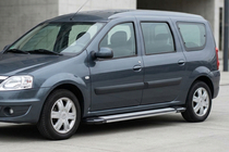 Lada Largus 2012- Trittbretter Rainbow (2 Stk., Aluminium) Foto 1