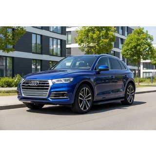 Seitenschweller Maya Blue (2 Stk., Aluminium) Audi Q5 2017-2025 Foto 1
