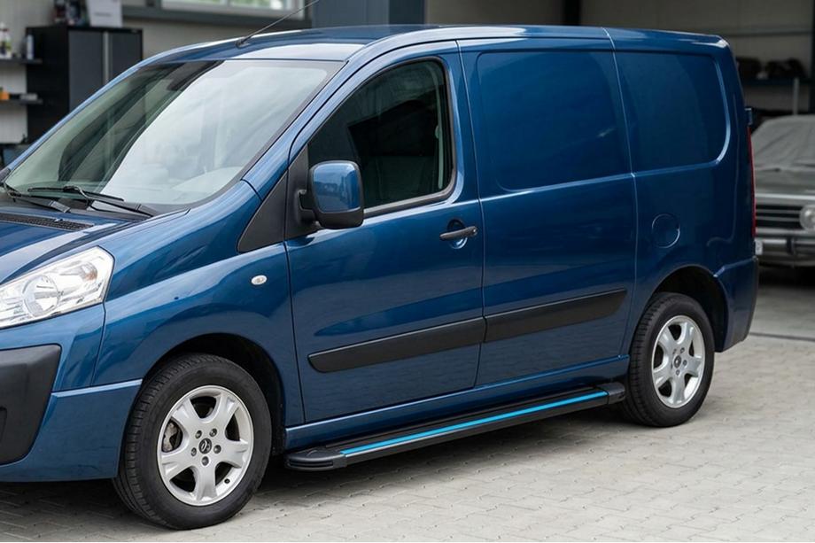 Citroen Jumpy 2007–2017 Seitenschweller Maya Blue (2 Stk., Aluminium) Image