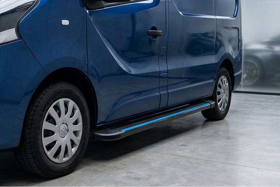 Fiat Talento 2016- Seitenschweller Maya Blue (2 Stk., Aluminium) Image