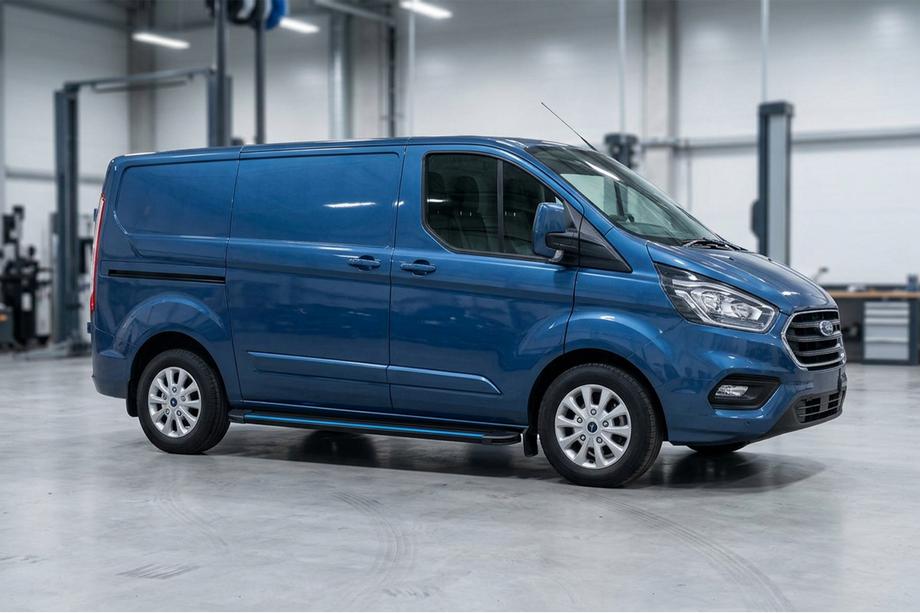 Ford Custom 2013-2022 Seitenschweller Maya Blue (2 Stk., Aluminium) Image