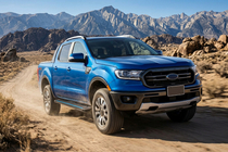 Ford Ranger 2011–2022 Seitenschweller Maya Blue (2 Stk., Aluminium) Foto 1