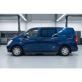 Seitenschweller Maya Blue (2 Stk., Aluminium) Hyundai H300, H1, Starex 2008-2020 Foto 1