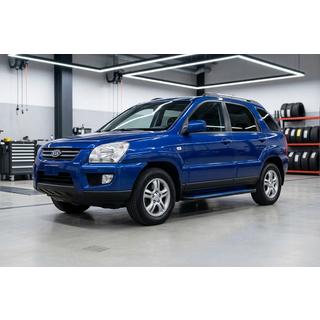 Seitenschweller Maya Blue (2 Stk., Aluminium) Kia Sportage 2004-2010 Foto 1
