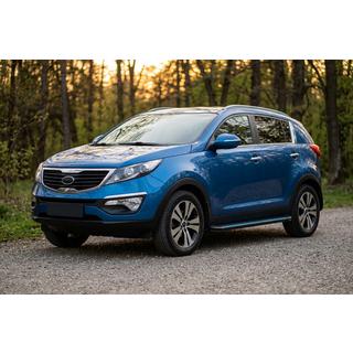 Seitenschweller Maya Blue-Black (2 Stk., Aluminium) Kia Sportage 2010-2015 Foto 1