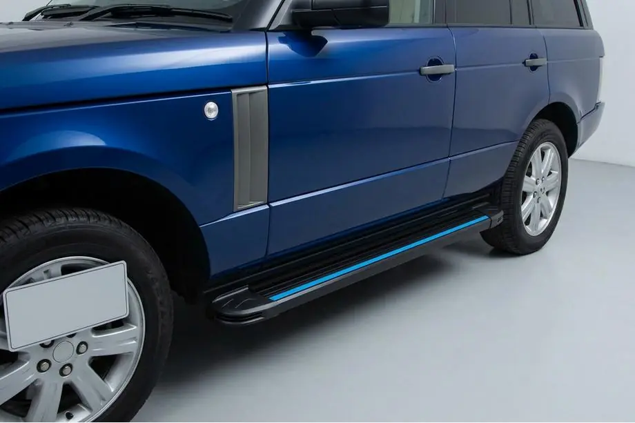 Range Rover III L322 2002-2012 Seitenschweller Maya Blue (2 Stk., Aluminium) Foto 1