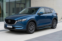 Mazda CX-5 2017–2025 Seitenschweller Maya Blue (2 Stk., Aluminium) Foto 1