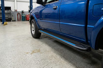 Mazda BT-50 2007-2012 Seitenschweller Maya Blue (2 Stk., Aluminium) Foto 1